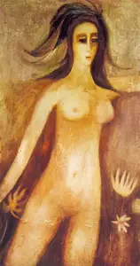 Menon, Anjolie Ela (Artist). Untitled, c.1971 | Painting