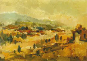Gade, H.A. (Artist). Untitled, 1943 | Painting