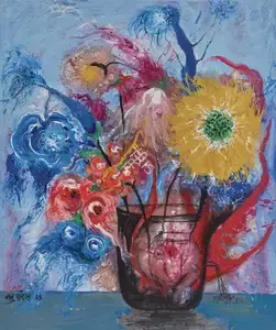 Parekh, Manu (Artist). Untitled, 2018 | Painting