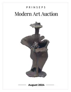 Prinseps (Auction House). Modern Art. 21 August 2024 | Auction Catalogue | 00862530