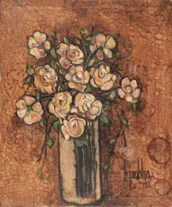 Prabha, B. (Artist). Still Life, 1966 | Painting