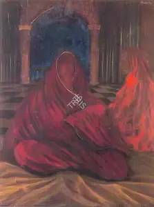 Jani, Jehangir (Artist). Two Women, 1990 | Painting