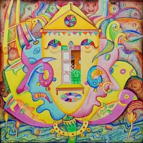 Patel, Shailesh (Artist). Inside of Outside, 2015 | Painting