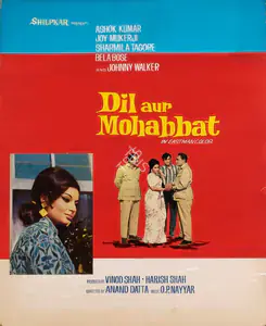 Shah, Harish (Producer), Dil Aur Mohabbat, 1968 | Showcard