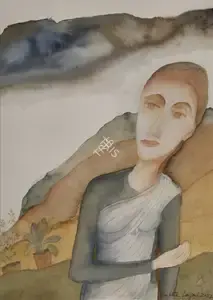 Lajmi, Lalitha (Artist). Dream (III), 2017 | Painting