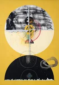 Pande, Aditya (Artist). Half- Life Form XV, 2012 | Painting