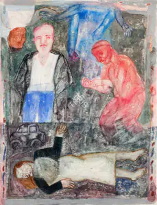 Singh, Arpita (Artist). Untitled, 1993 | Painting