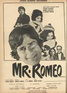 Mukerji, Subodh (Producer), Mr Romeo, 1974 | Advertisement