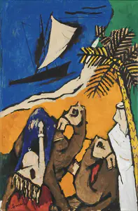 Husain, M.F. (Artist). OPCE 6, 2004 | Painting
