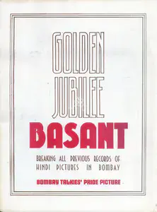 Chakravarty, Amiya (Director), Basant, 1942 | Advertisement