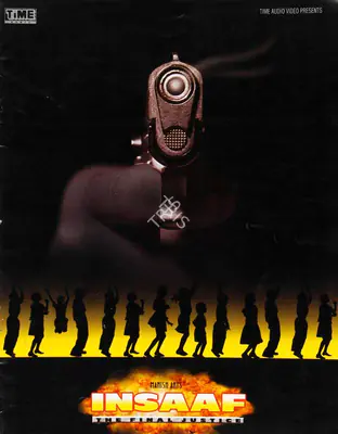 Nirula, Jimmy (Producer), Insaaf, 1997 | Song-Synopsis Booklet