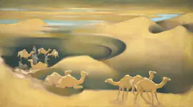 Choyal, P.N. (Artist). Untitled, 1983 | Painting
