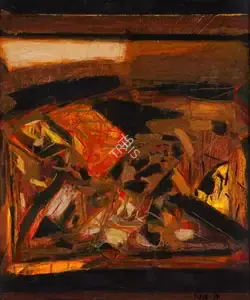 Raza, S.H. (Artist). Untitled, 1978 | Painting
