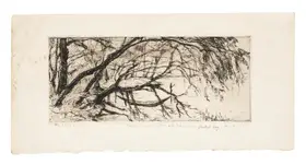 Dey, Mukul (Artist). The Little Boat, 1959 | Graphic Art