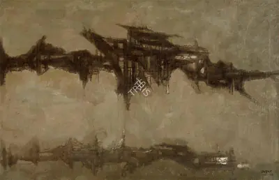 Ramkumar (Artist). Benaras, 1962 | Painting