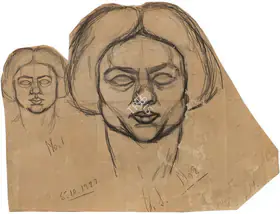 Sher-Gil, Amrita (Artist). Untitled, 1927 | Drawing