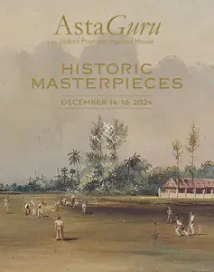 Asta Guru (Auction House). Historic Masterpieces. 16 December 2024, Mumbai | Auction Catalogue | EconomicsArt | 00862545