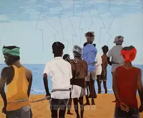 Kapoor, Madhoor (Artist). The Tide, 1984 | Painting