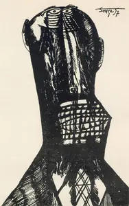 Souza, F.N. (Artist). Untitled, 1955 | Graphic Art