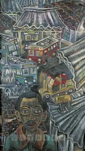 Goud, Nandini (Artist). Untitled, 1996 | Painting