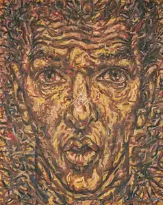 Chander, Jagdish (Artist). Oh God!, 2003 | Painting