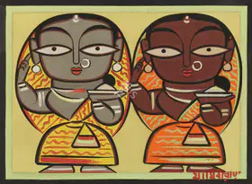 Roy, Jamini (Artist). Untitled, n.d. | Painting