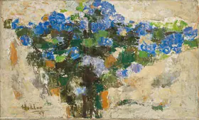 Hebbar, K.K. (Artist). Morning Glory, 1963 | Painting
