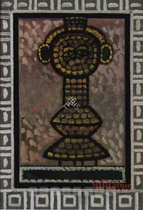 Roy, Jamini (Artist). Clay Doll, n.d. | Painting