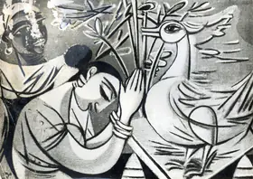 Keyt, George (Artist). Hansajataka, 1951 | Painting