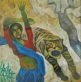 Roy, Sekhar (Artist). Untitled, 1991 | Painting