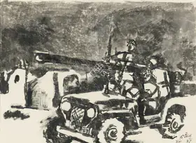 Husain, M.F. (Artist). Untitled, 1965 | Painting