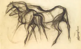 Das, Sunil (Artist). Untitled, 1960 | Drawing