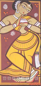 Roy, Jamini (Artist). Gopini, n.d. | Painting