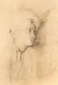 Rahiman, Abalal (Artist). Boy, n.d. | Drawing