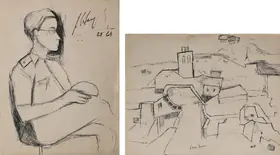 Ramkumar (Artist). Untitled, c.1960s | Painting