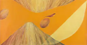 Swaminathan, J. (Artist). Untitled (Mountain & Bird Series), n.d. | Painting