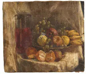 Haldankar, S.L. (Artist). Untitled (Still Life), circa 1940 | Painting