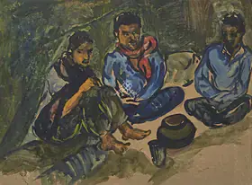 Mukherjee, Meera (Artist). Untitled, n.d. | Painting