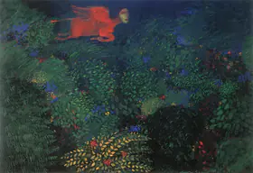 Pal, Gogi Saroj (Artist). Home Coming, 1990 | Painting