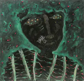 Vasudev, S.G. (Artist). He and Prison, 1991 | Painting
