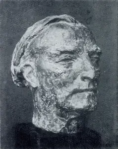 Dagupta, Prodosh (Artist). Portrait of Hans Glas, 1952 | Sculpture