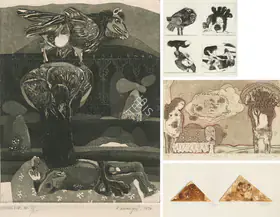 Goud, K. Laxma (Artist). Various, 1970 | Graphic Art