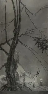 Chughtai, M.A.R. (Artist). Evensong, n.d. | Graphic Art