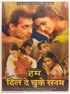 Sughand, Jhamu (Producer), Hum Dil De Chuke Sanam, 1999 | Full Sheet Poster