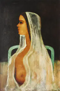 Menon, Anjolie Ela (Artist). Profile of Xenobia, n.d. | Painting