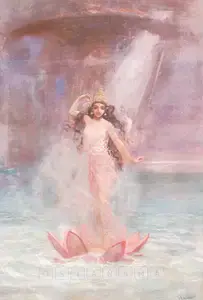 Muller, A.H. (Artist). Ganga Avtaran (The Descent Of The Goddess Ganga), n.d. | Painting