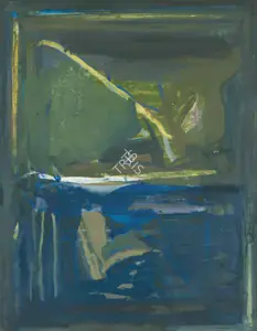 Raza, S.H. (Artist). Night, 1972 | Painting