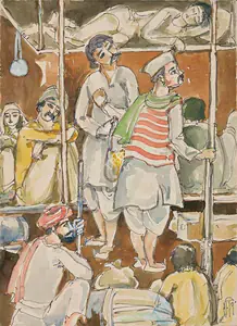 Vijaiwargiya, Ramgopal (Artist). Untitled, n.d. | Painting