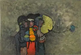 Sharma, O.P. (Artist). Untitled, 1962 | Painting