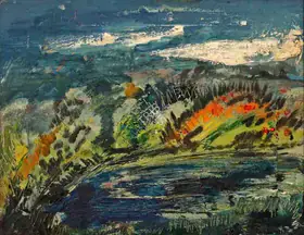 Mookherjea, Sailoz (Artist). Untitled, n.d. | Painting